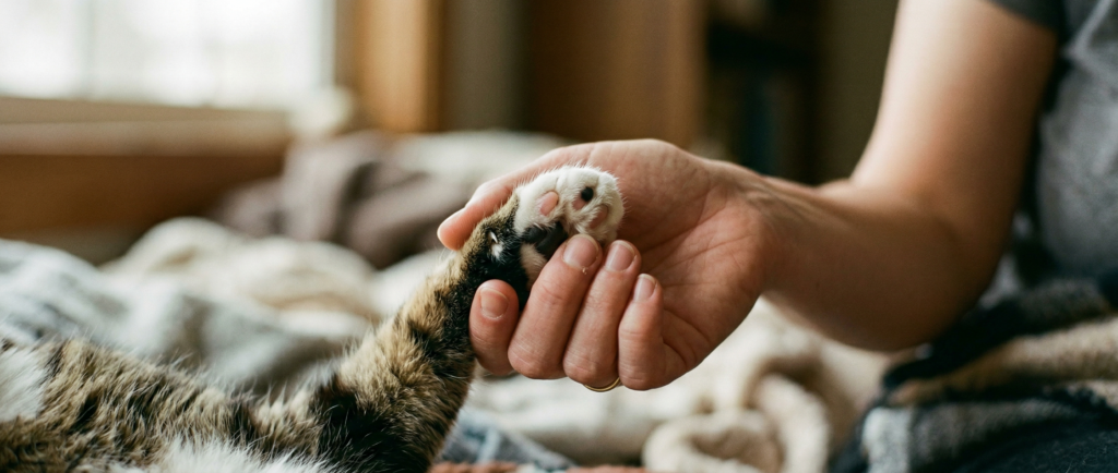 Le soin énergétique pour les animaux peut être un véritable soutien de bien-être et de confort.